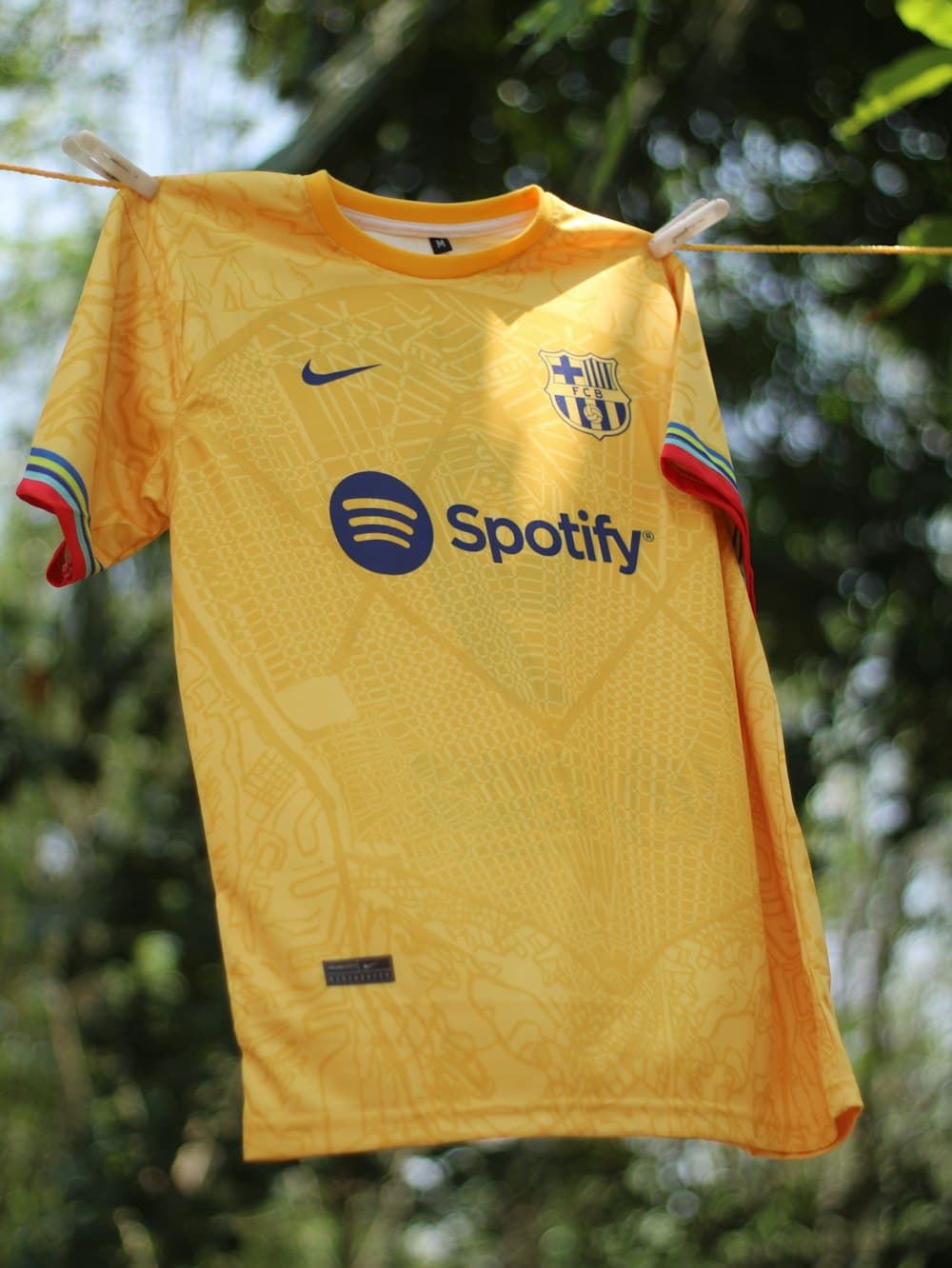 Maillot Extérieur Jaune Soleil